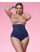 Grazia Mesh Super High Waist Deep Sea Shapewear