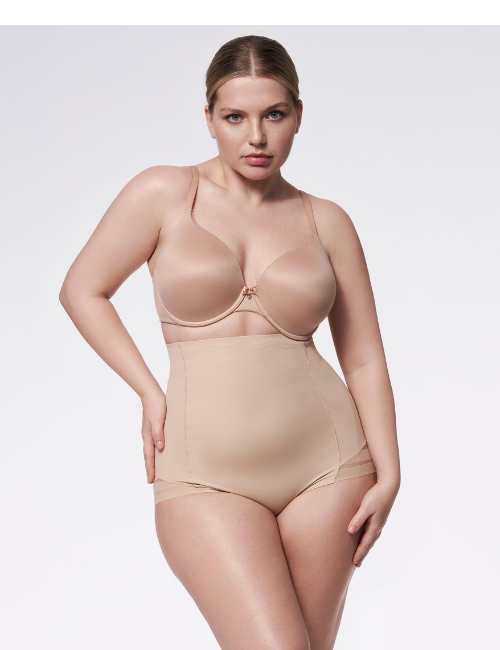 Grazia Mesh Super High Waist Sand